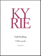Kyrie TTBB choral sheet music cover